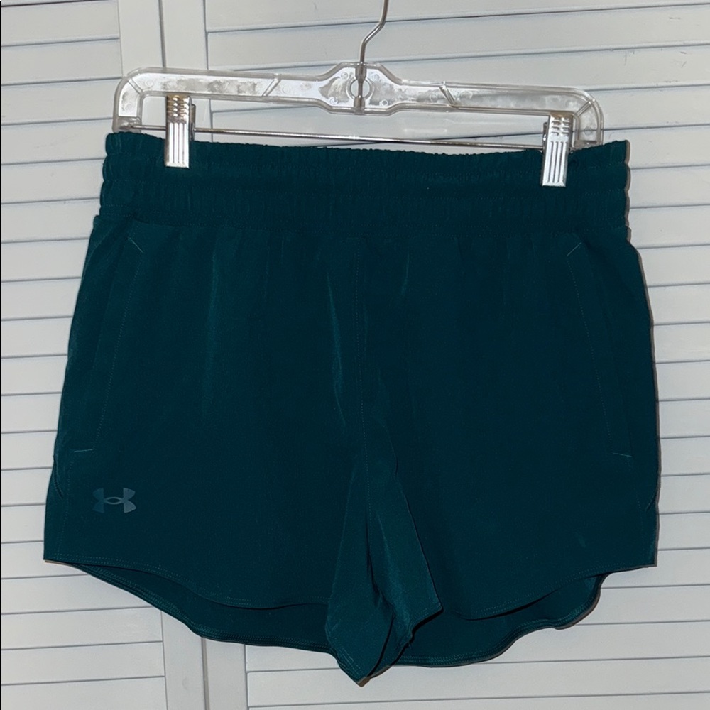 Under Armour Women's Dark Teal Athletic Shorts